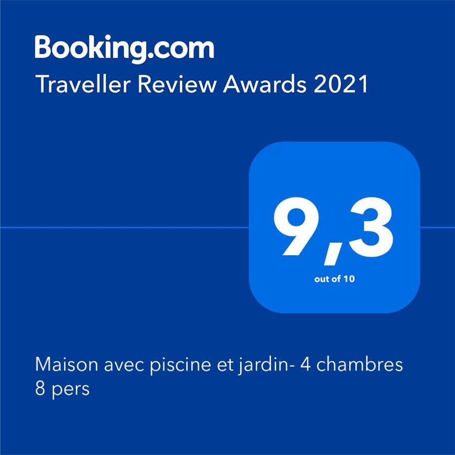 Maison Avec Piscine Et Jardin- 4 Chambres 8 Pers กูแอส์ ภายนอก รูปภาพ